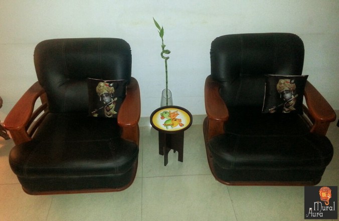 Mural Aura Buddy Stool