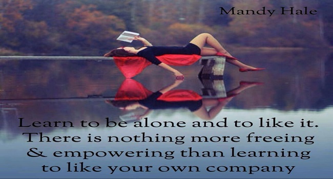 Being with yourself 