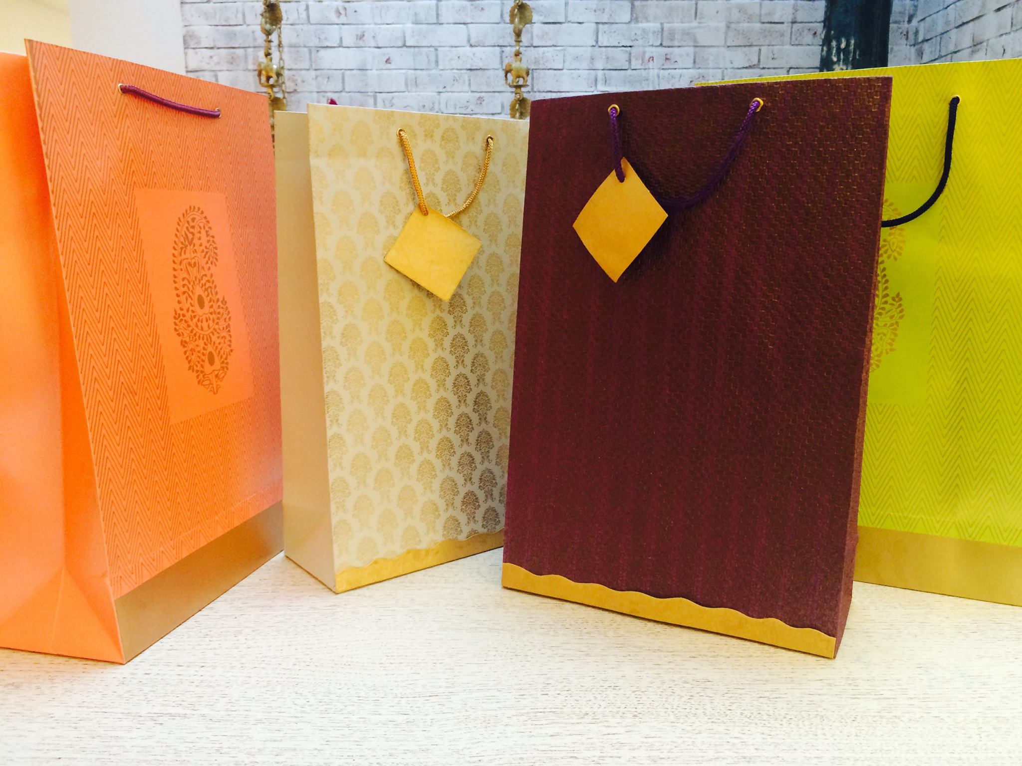 decorative gift bags, the sandalwood room