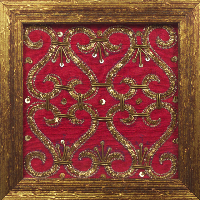 Decorative square box, the sandalwood room