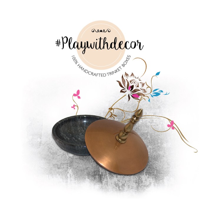 play with decor with this handcrafted trinket box, the sandalwood room