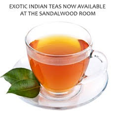 indian teas, the sandalwood room