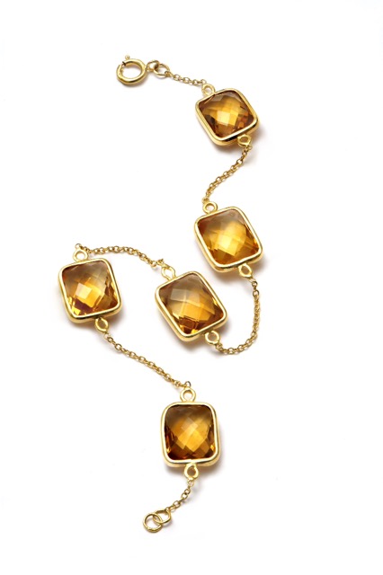 citrine bracelet, the sandalwood room