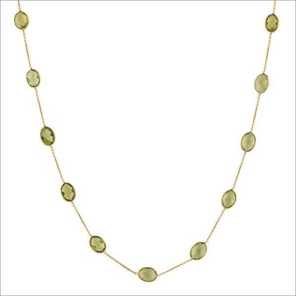 peridot necklace, the sandalwood room
