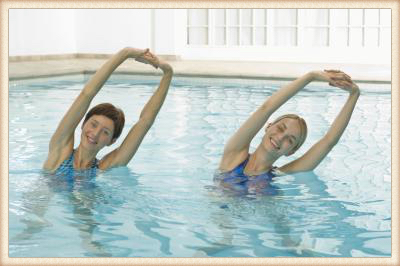 Hydrotherapy stretches