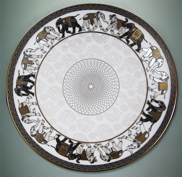 ishika-round-plate-with-animal-motifs, the sandalwood room