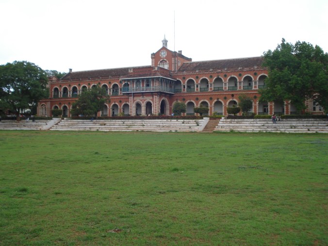 Karnatak college once the railways building, my thought lane