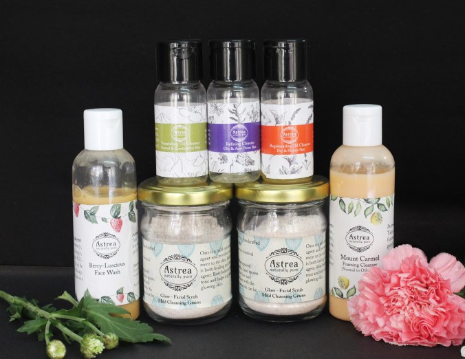 astrea deep cleansing products